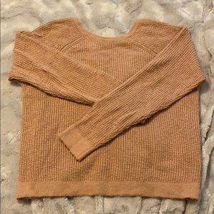 Aerie crossback knit sweater